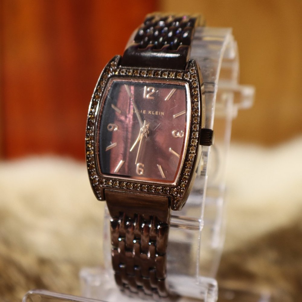 Anne Klein Chocolate Brown Ladies Watch